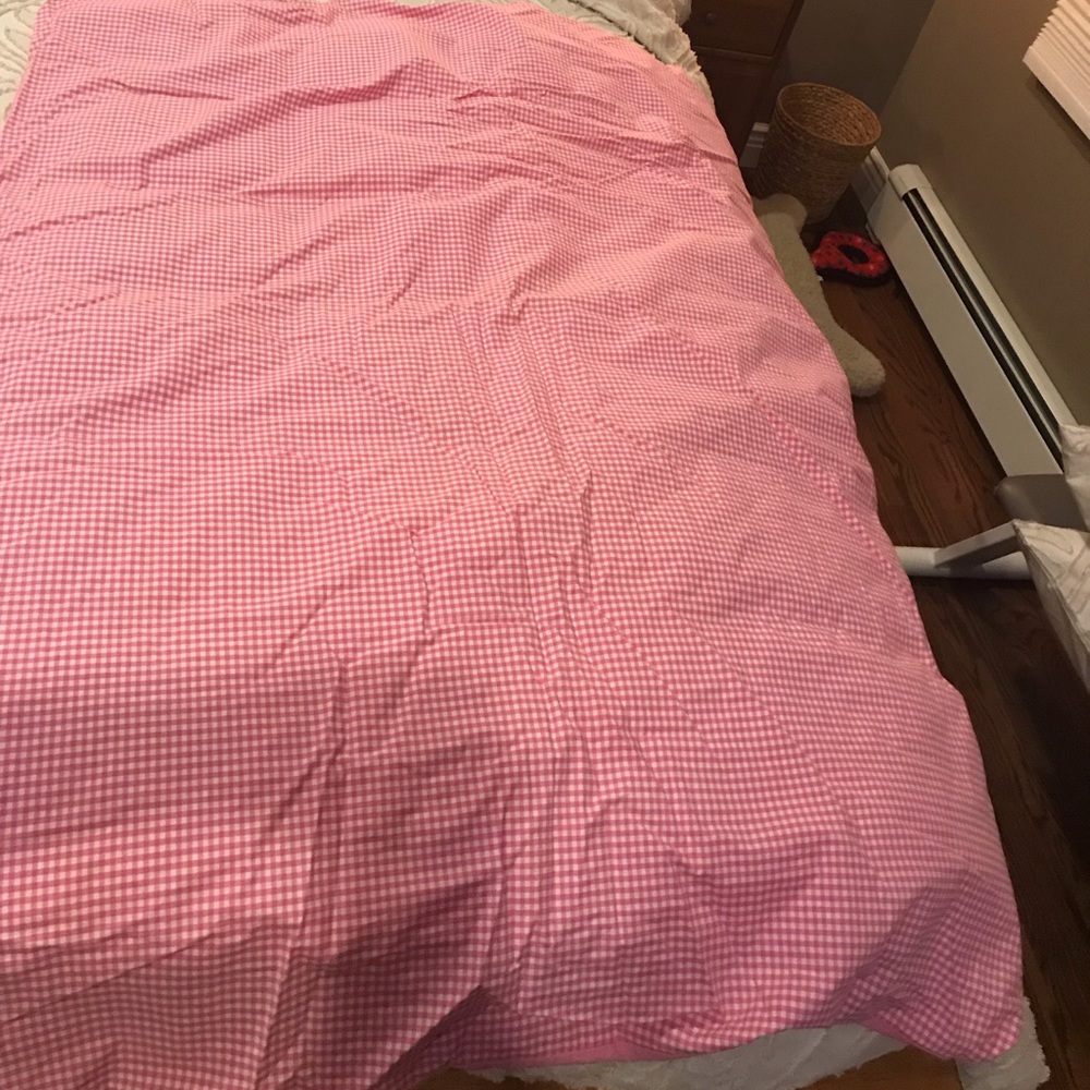 Pottery Barn toddler bedding. Comforter & quilt